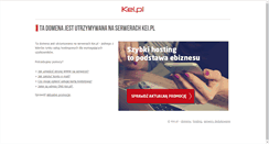 Desktop Screenshot of main.gondek.com.pl